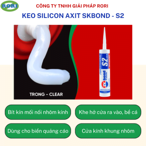 keo silicon axit